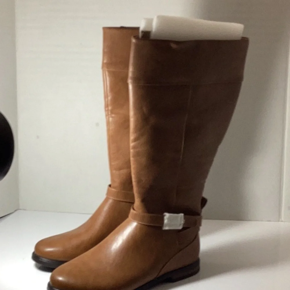 Dr. Scholl's Hello Rider Women's Boots Honey Faux Leather